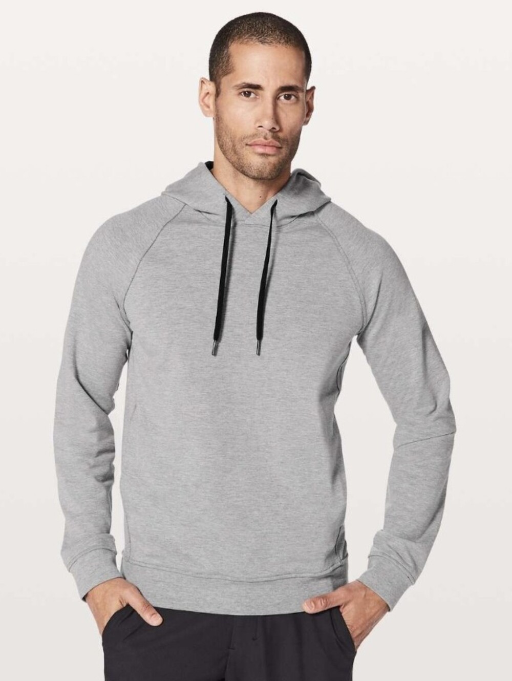 lululemon athletica City Sweat Pullover Hoodie-Heathered Medium Grey